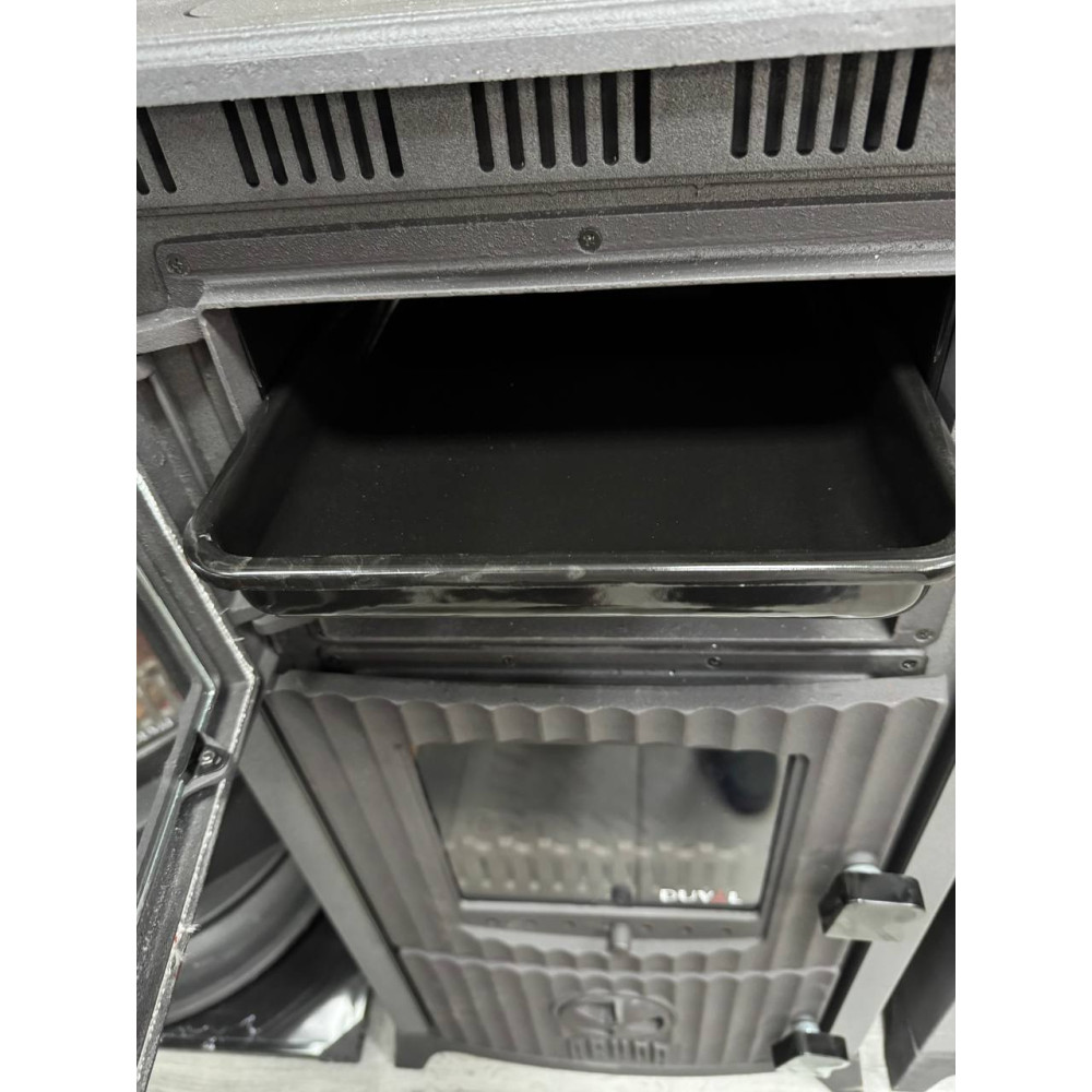 Піч камін 10 кВт, буржуйка Duval REK-5520 Lima
