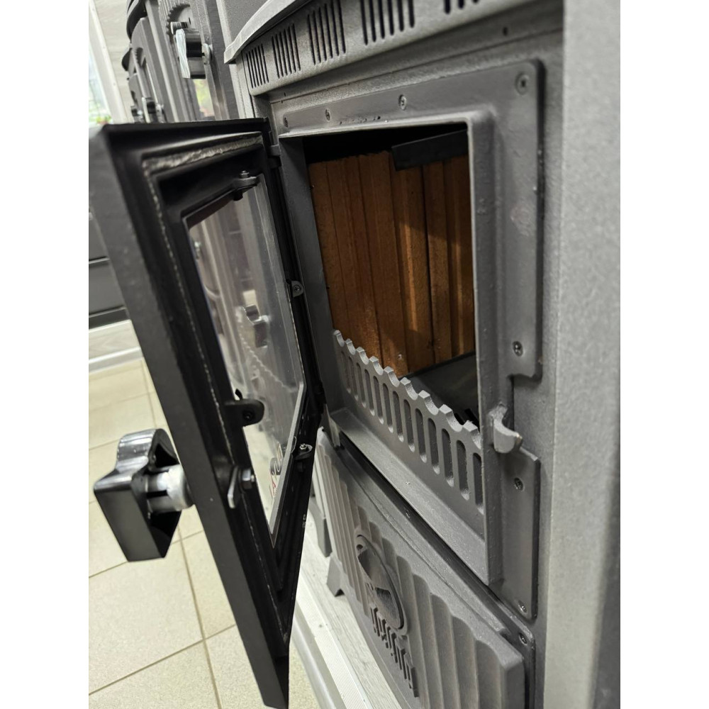 Піч камін 10 кВт, буржуйка Duval REM-5510 Asia
