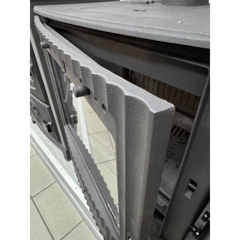 Піч камін 15 кВт, буржуйка Duval REM-5560 Lariss
