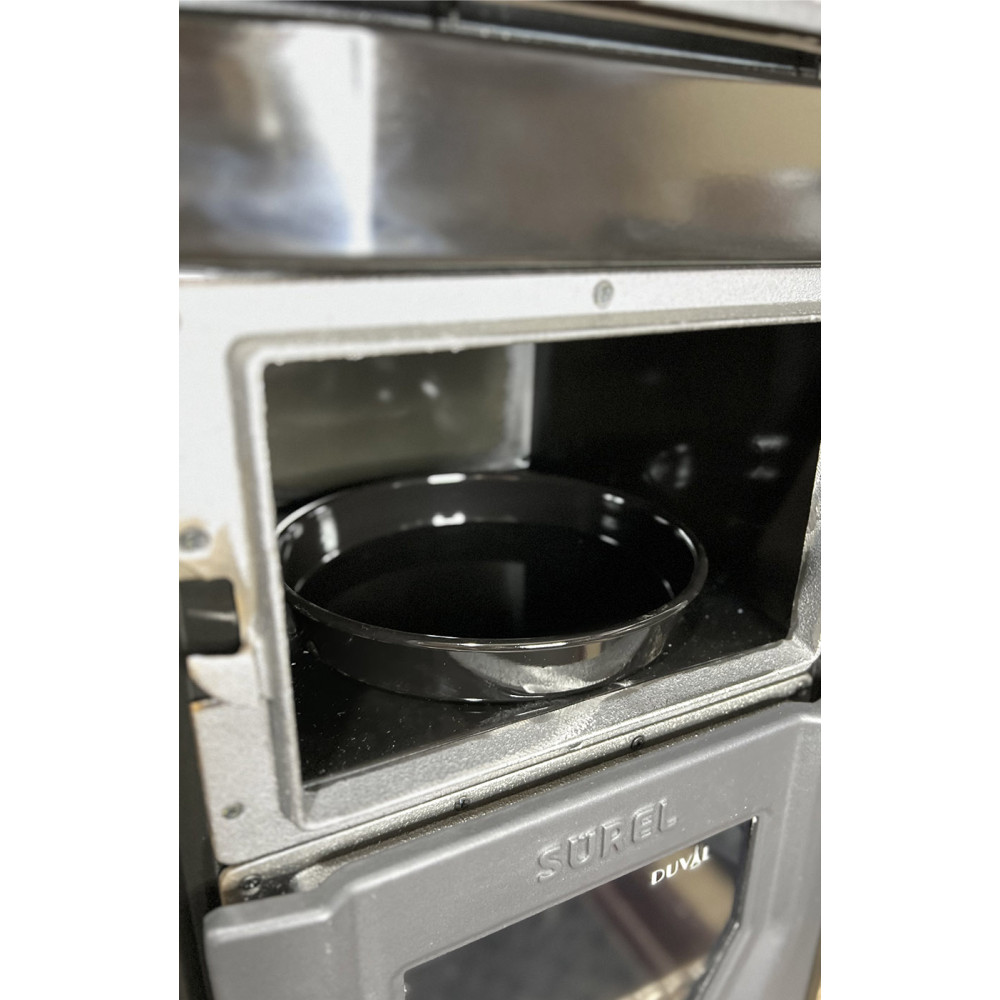 Піч камін 6,5 кВт, буржуйка Duval EK-5111BL