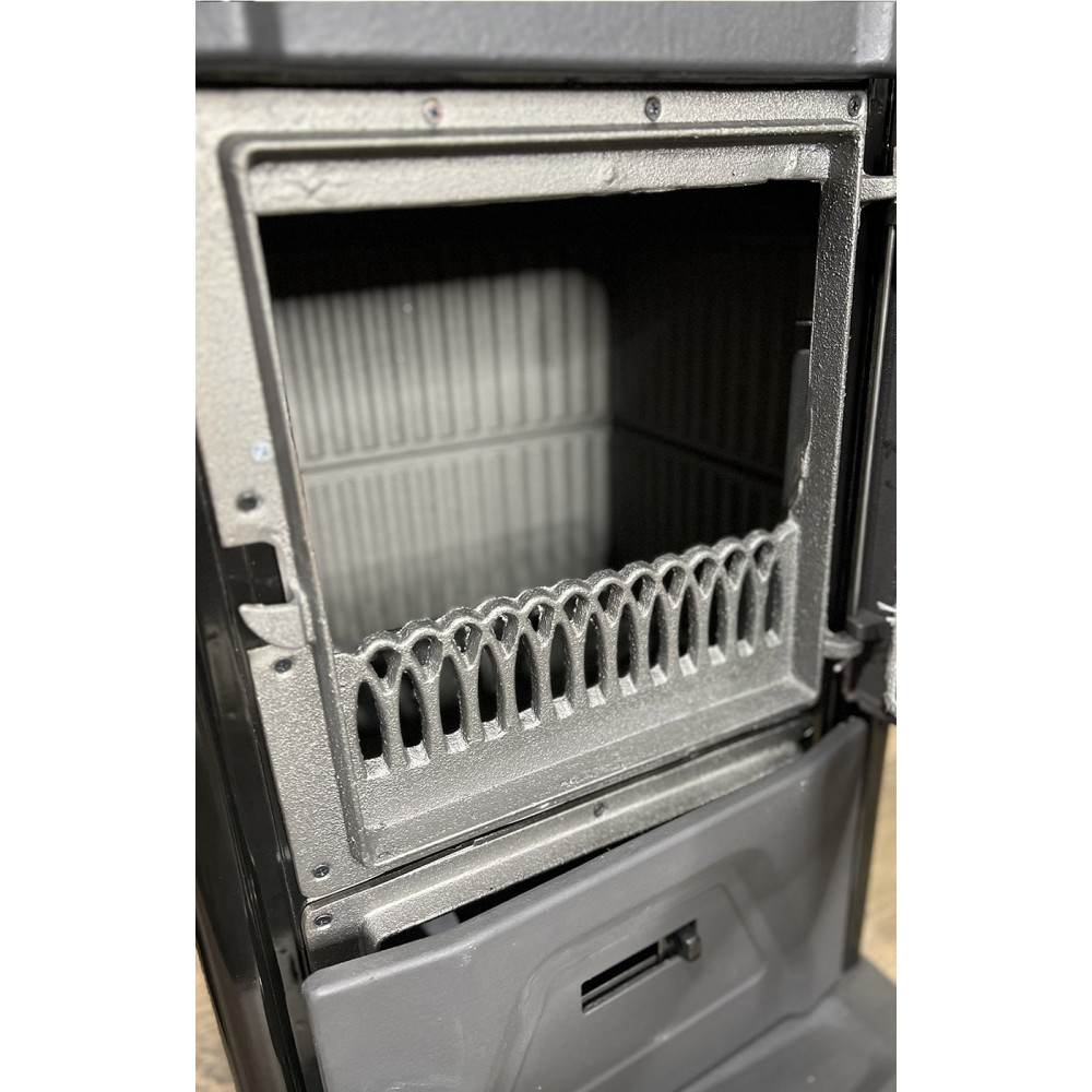Піч камін 6,5 кВт, буржуйка Duval EK-5111BL