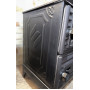 Піч камін 6 кВт, буржуйка Duval EK-5237BL (BLACK EDITION)