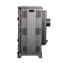 Піч камін 7кВт, буржуйка Duval EM-5150BL (BLACK EDITION) зі склом