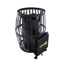 Піч для лазні Бочка 30 м³ без виносу