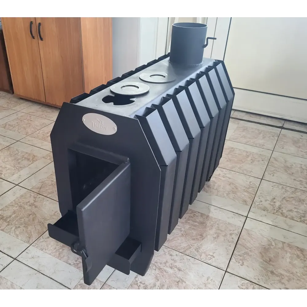 Піч булер'ян Neon ECO 600 m3 з варильною плитою