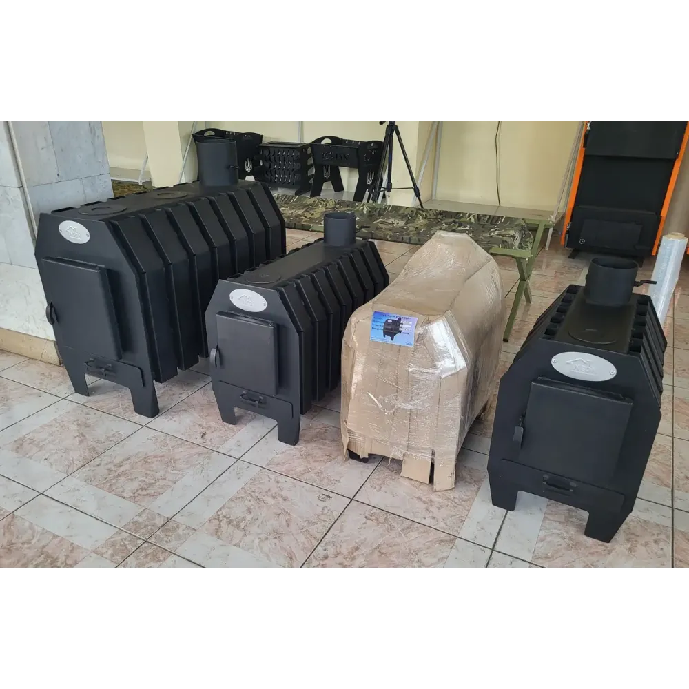 Піч булер'ян Neon ECO 600 m3 з варильною плитою