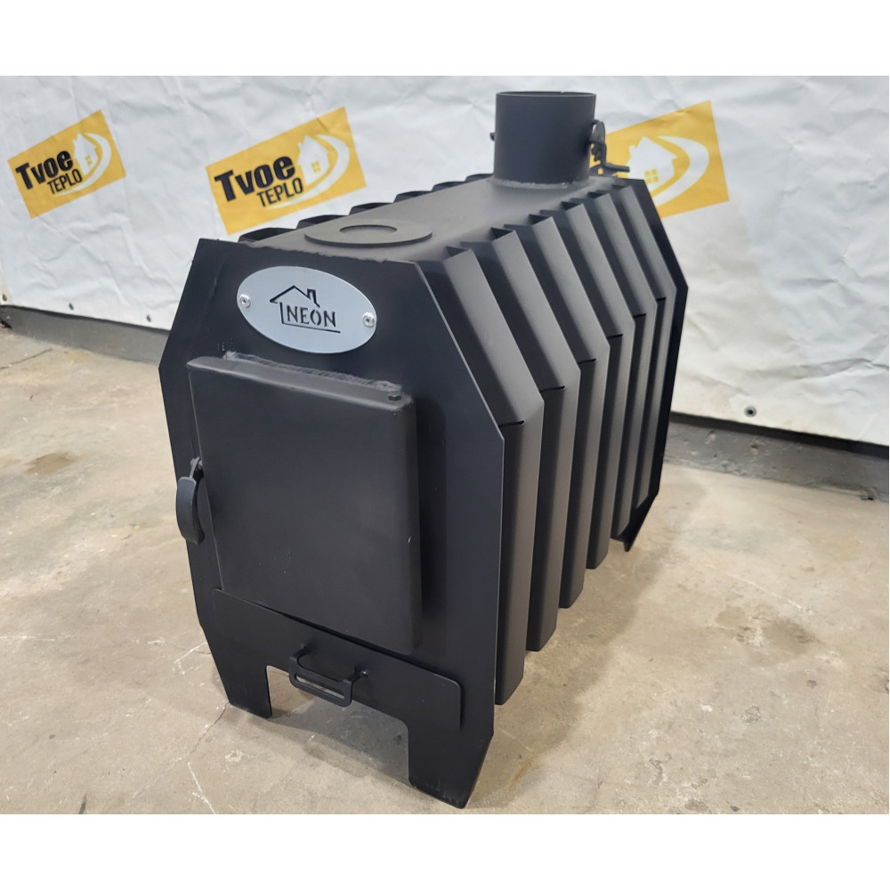 Піч булер'ян Neon 200 m3 з варочною плитою