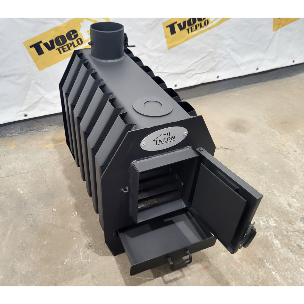 Піч булер'ян Neon 200 m3 з варочною плитою