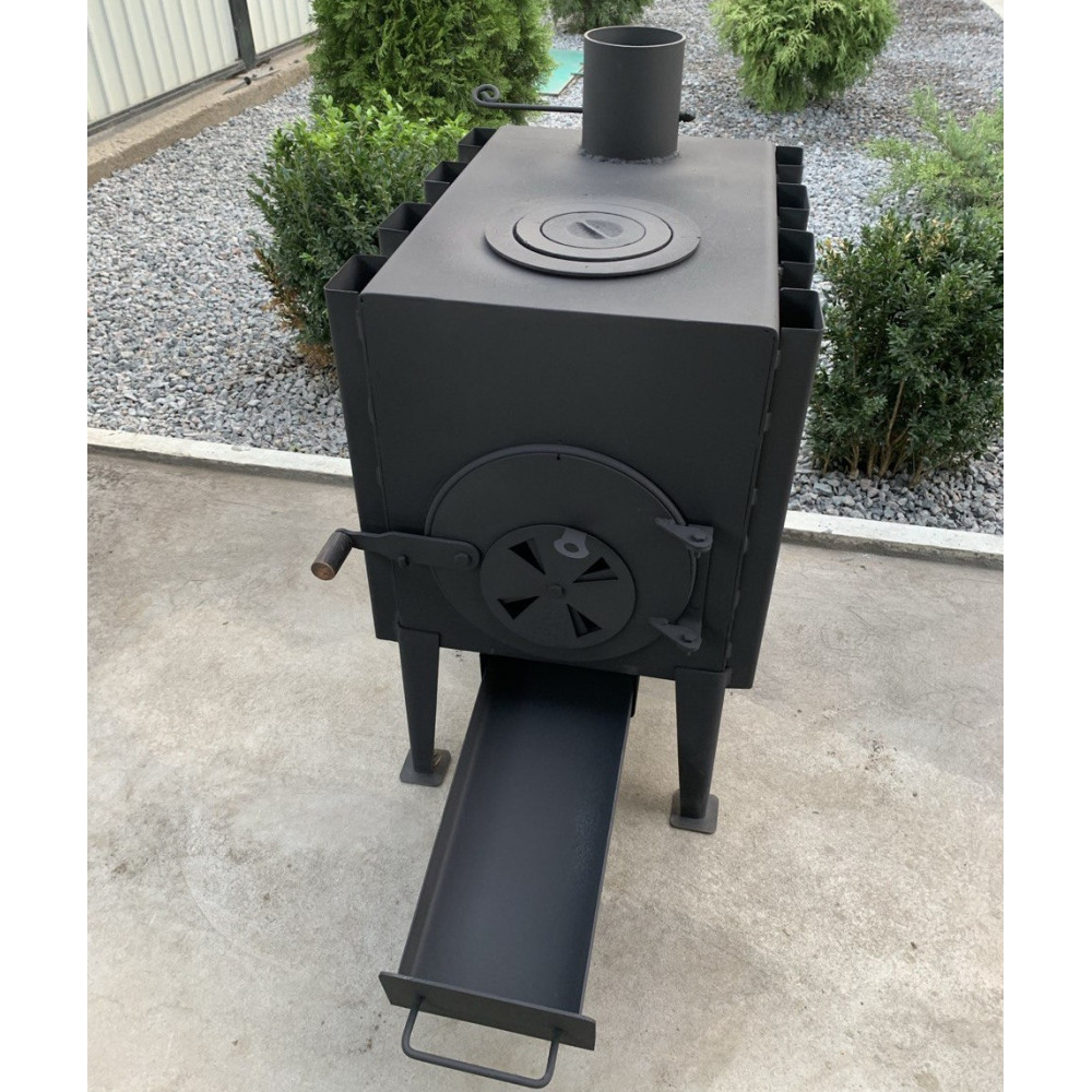 Піч булер'ян Vulkan Eco 120 м3 з варильною поверхнею