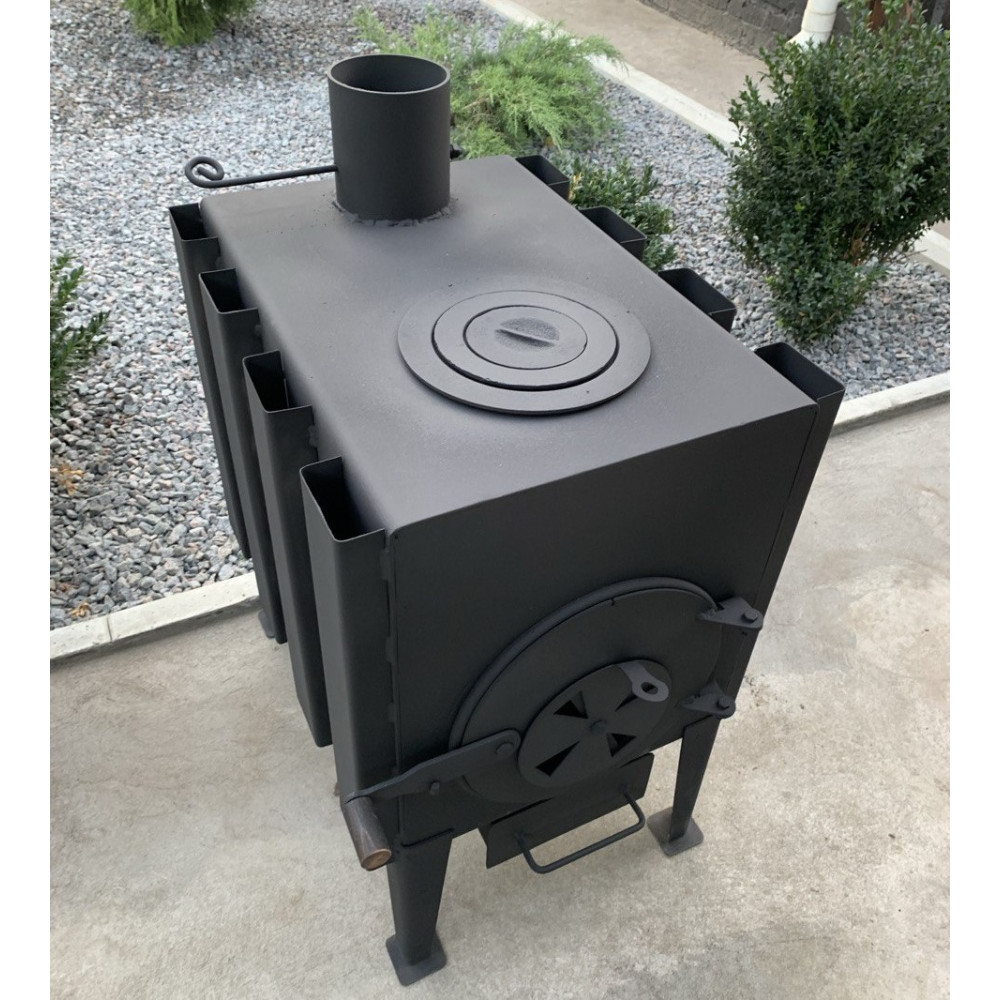 Піч булер'ян Vulkan Eco 120 м3 з варильною поверхнею