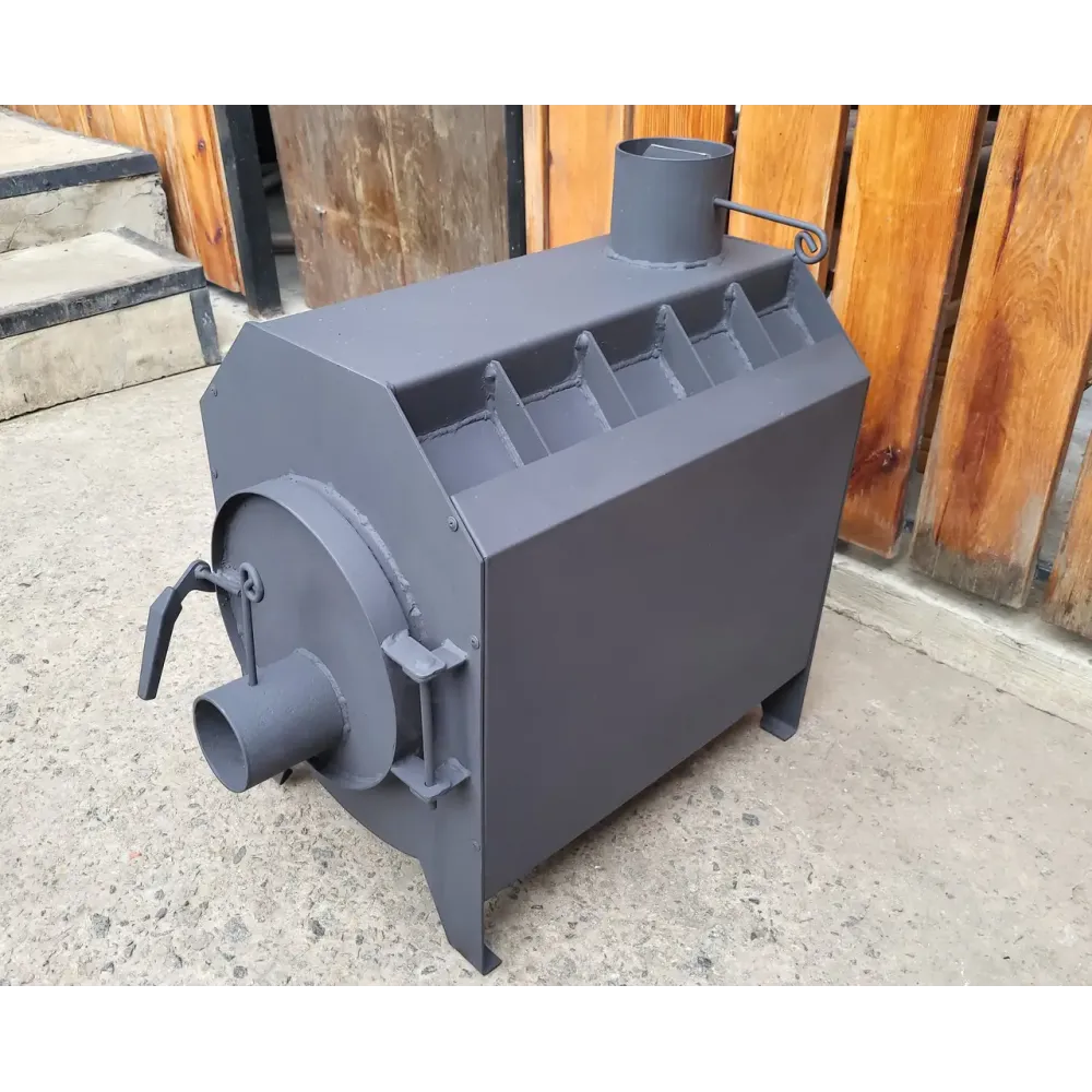 Піч буржуйка Vulkan Topka 120 м3 4 мм з варильною поверхнею