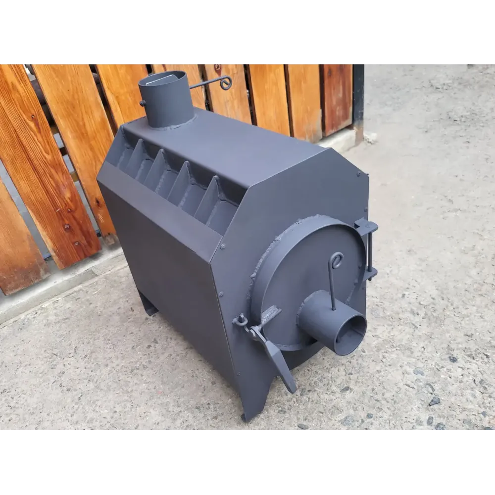 Піч буржуйка Vulkan Topka 120 м3 4 мм з варильною поверхнею