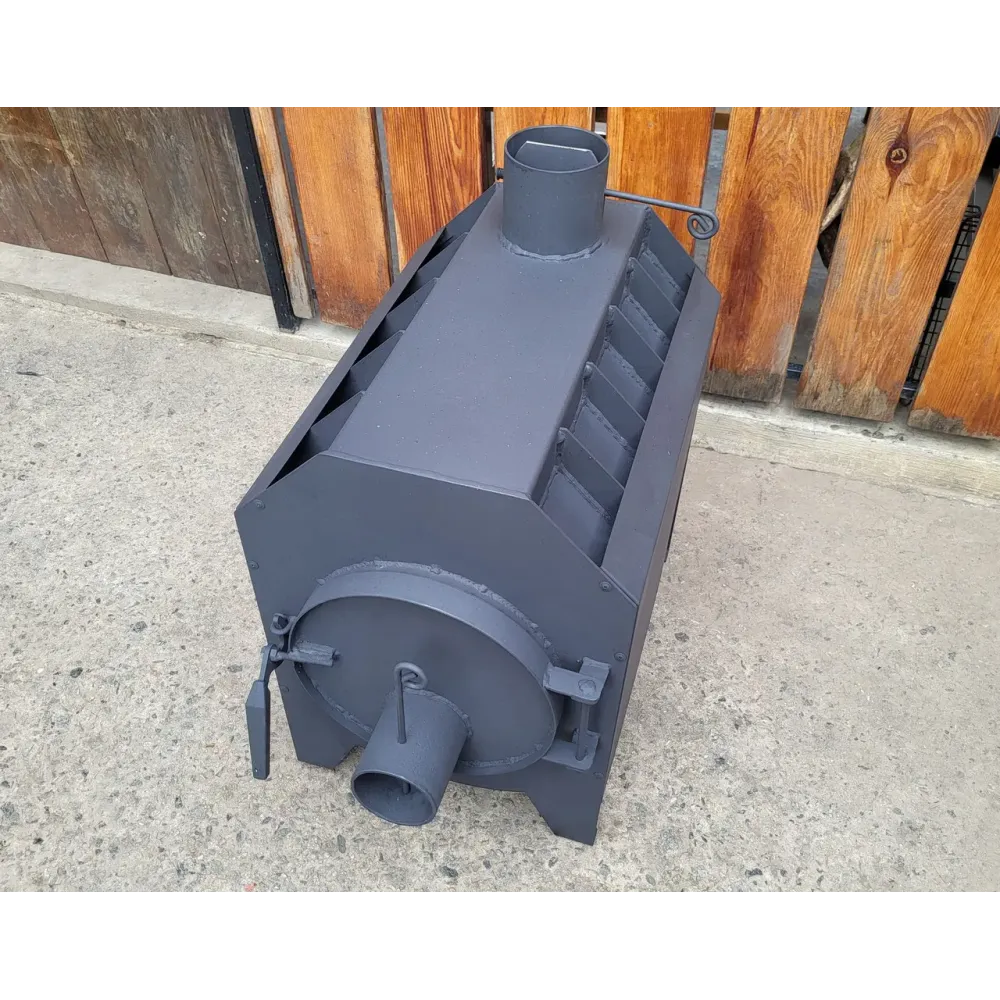 Піч буржуйка Vulkan Topka 120 м3 4 мм з варильною поверхнею