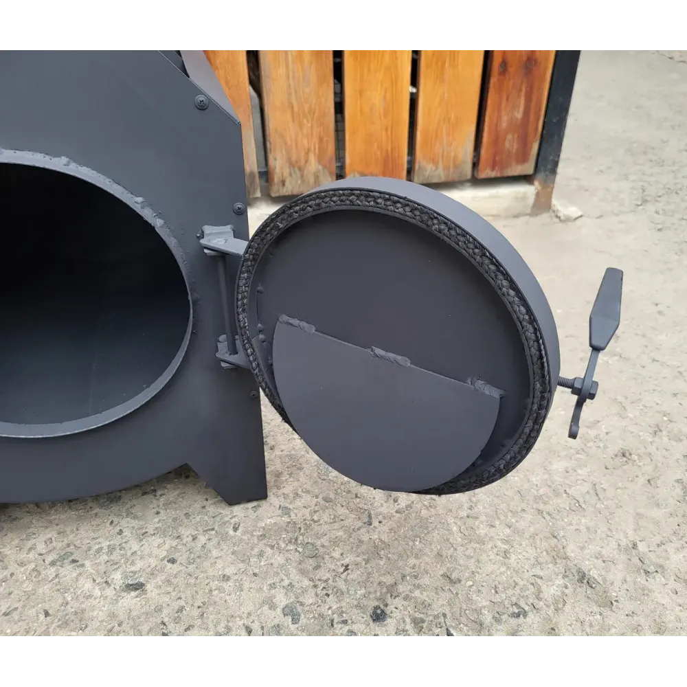 Піч буржуйка Vulkan Topka 120 м3 4 мм з варильною поверхнею