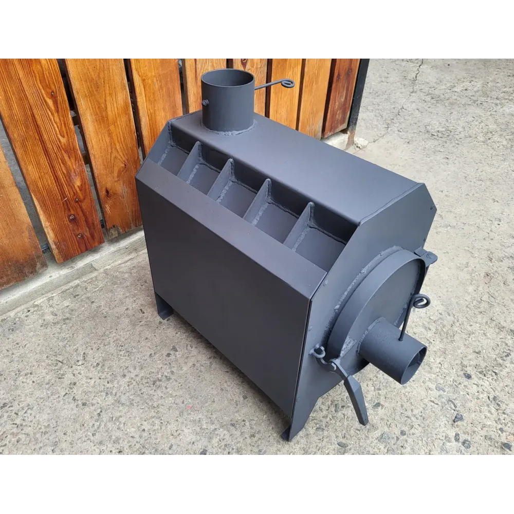 Піч буржуйка Vulkan Topka 120 м3 4 мм з варильною поверхнею