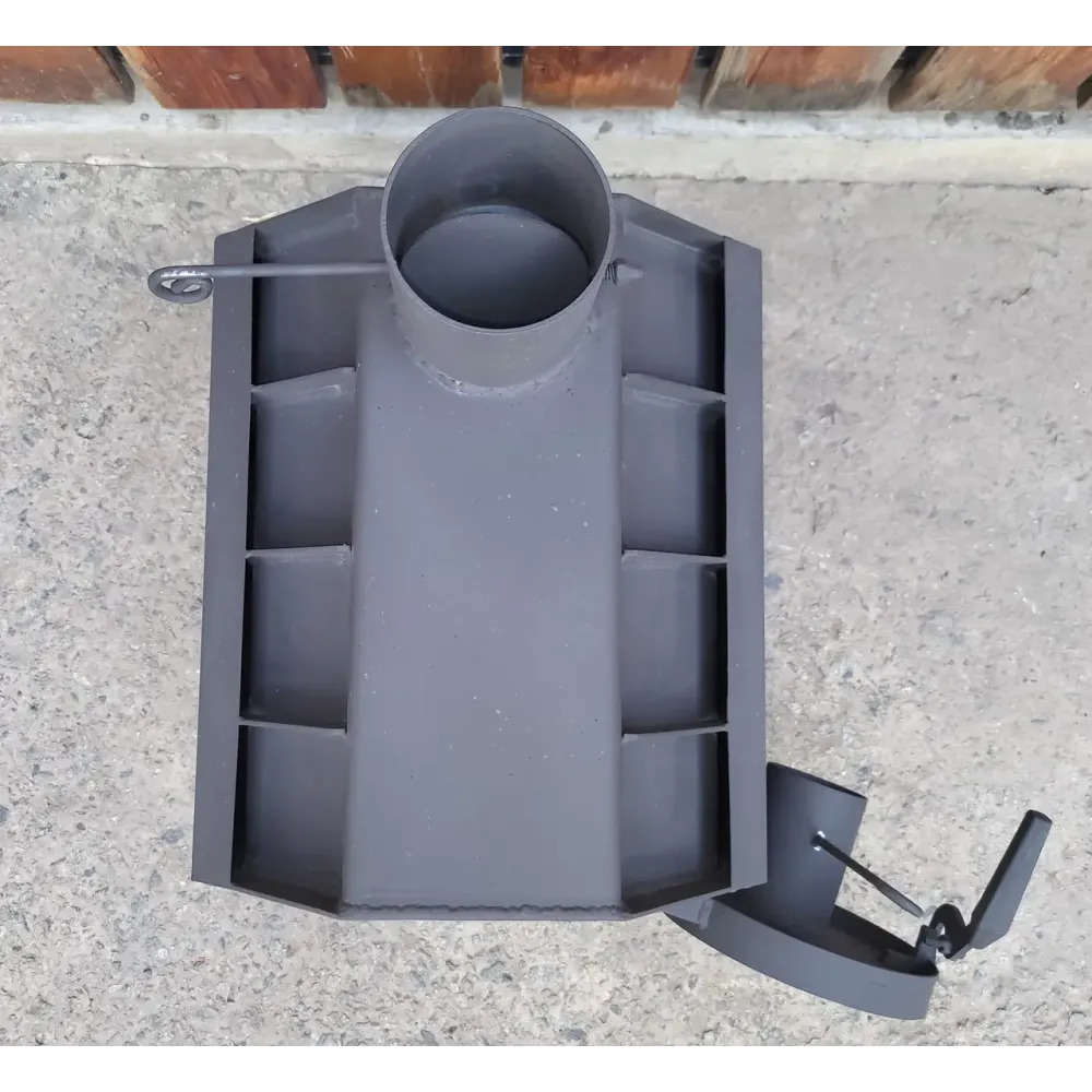 Піч буржуйка бульер'ян Vulkan Topka 80 з варочною поверхнею