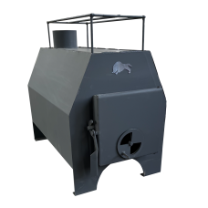 Піч буржуйка Zubr 120 м3 з варильною поверхнею