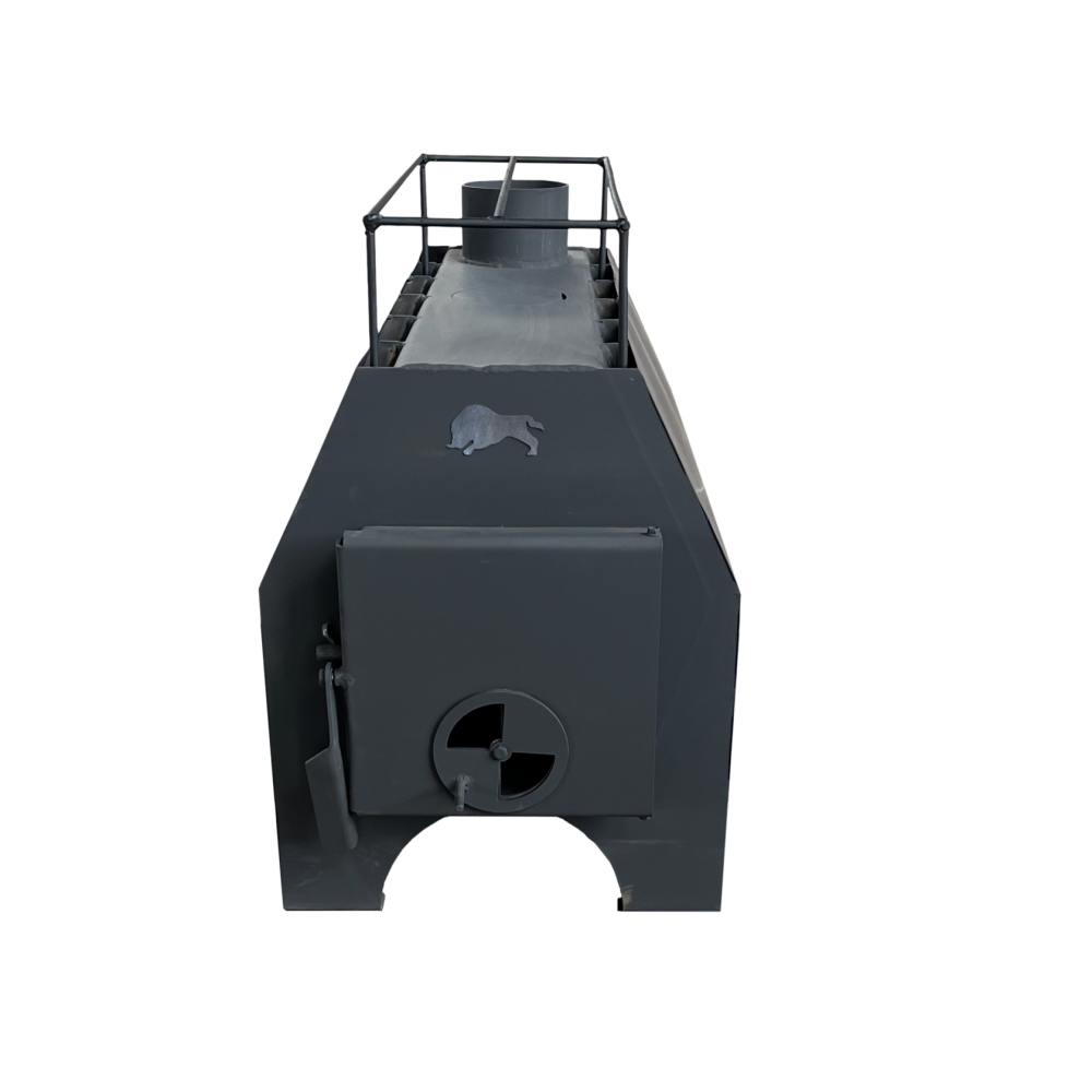 Піч буржуйка Zubr 120 м3 з варильною поверхнею