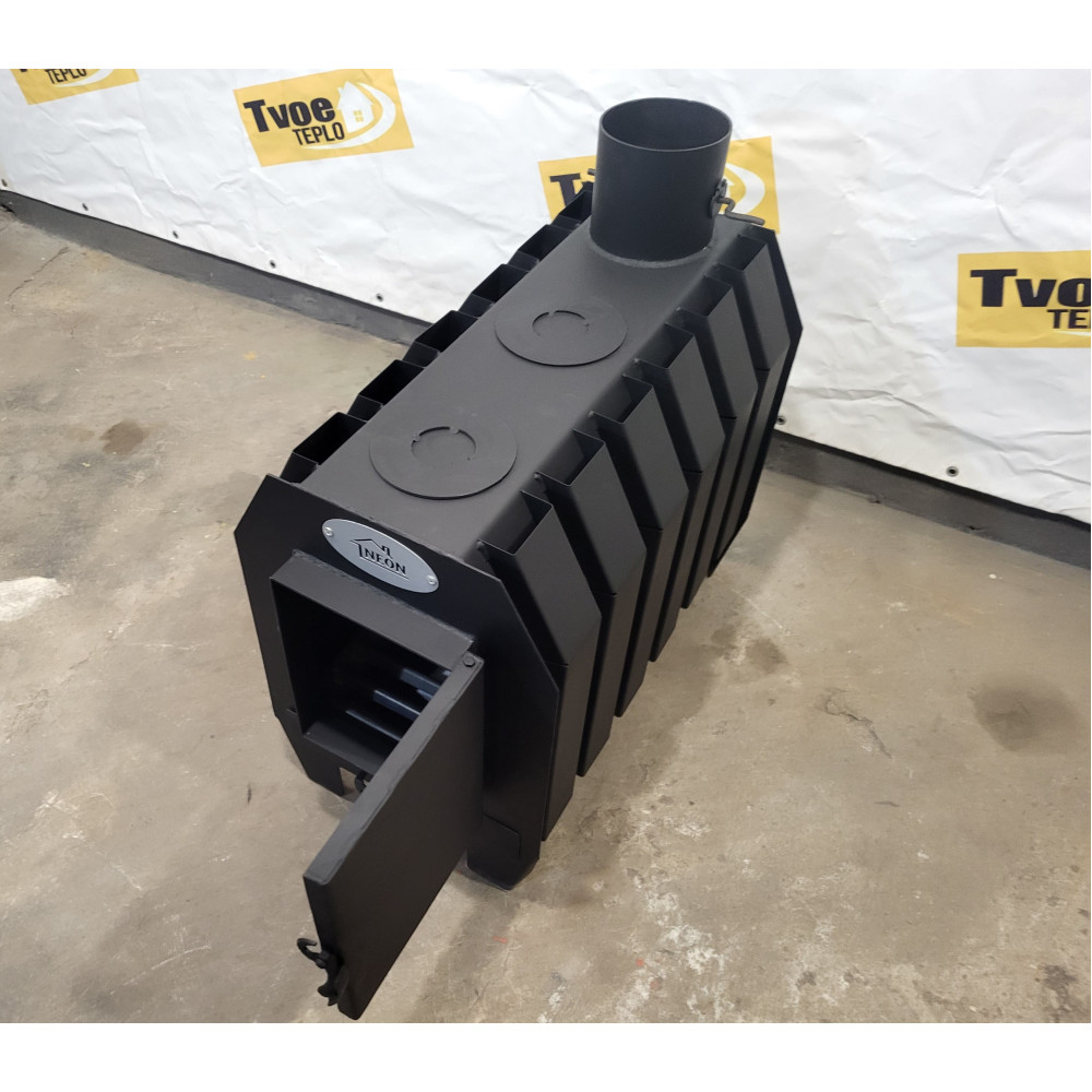 Піч булер'ян Neon ECO 380 m3 з варильною плитою