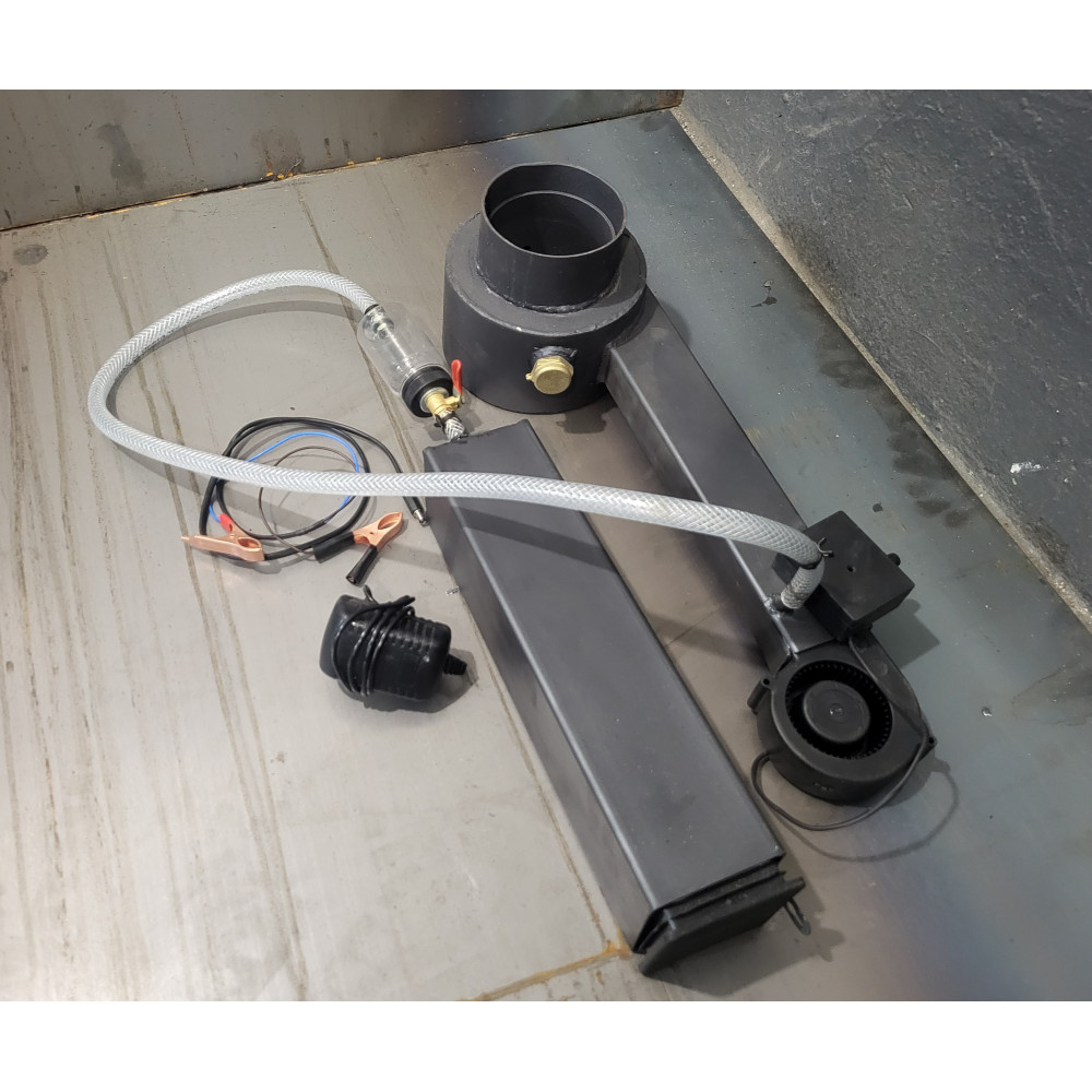 Пальник ULTRA 10 кВт на відпрацьованому маслі (переробці), комплект