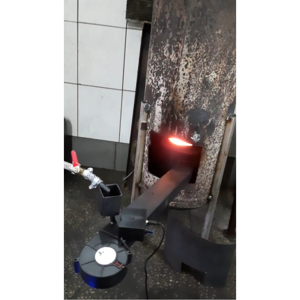 Пальник ULTRA 10 кВт на відпрацьованому маслі (переробці), комплект