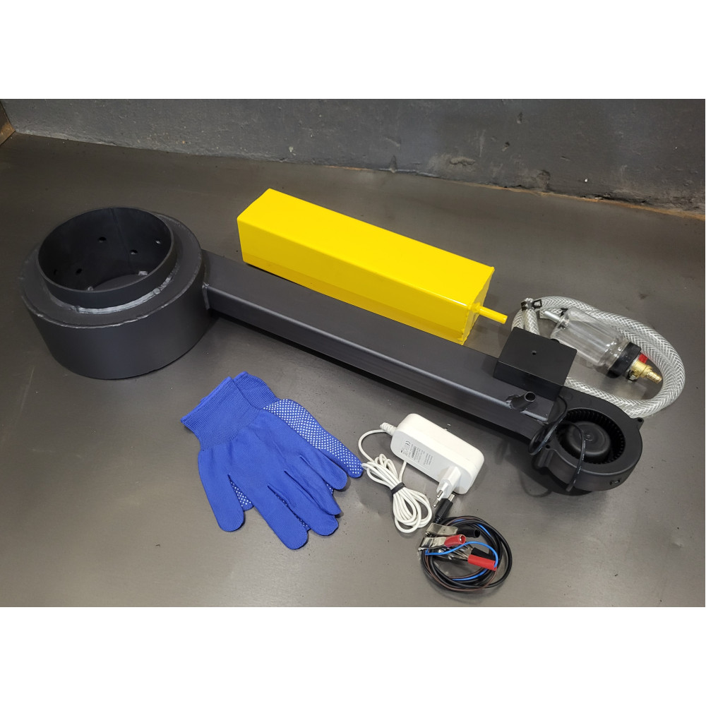 Пальник ULTRA 35 кВт на відпрацьованому маслі (отработці), комплект