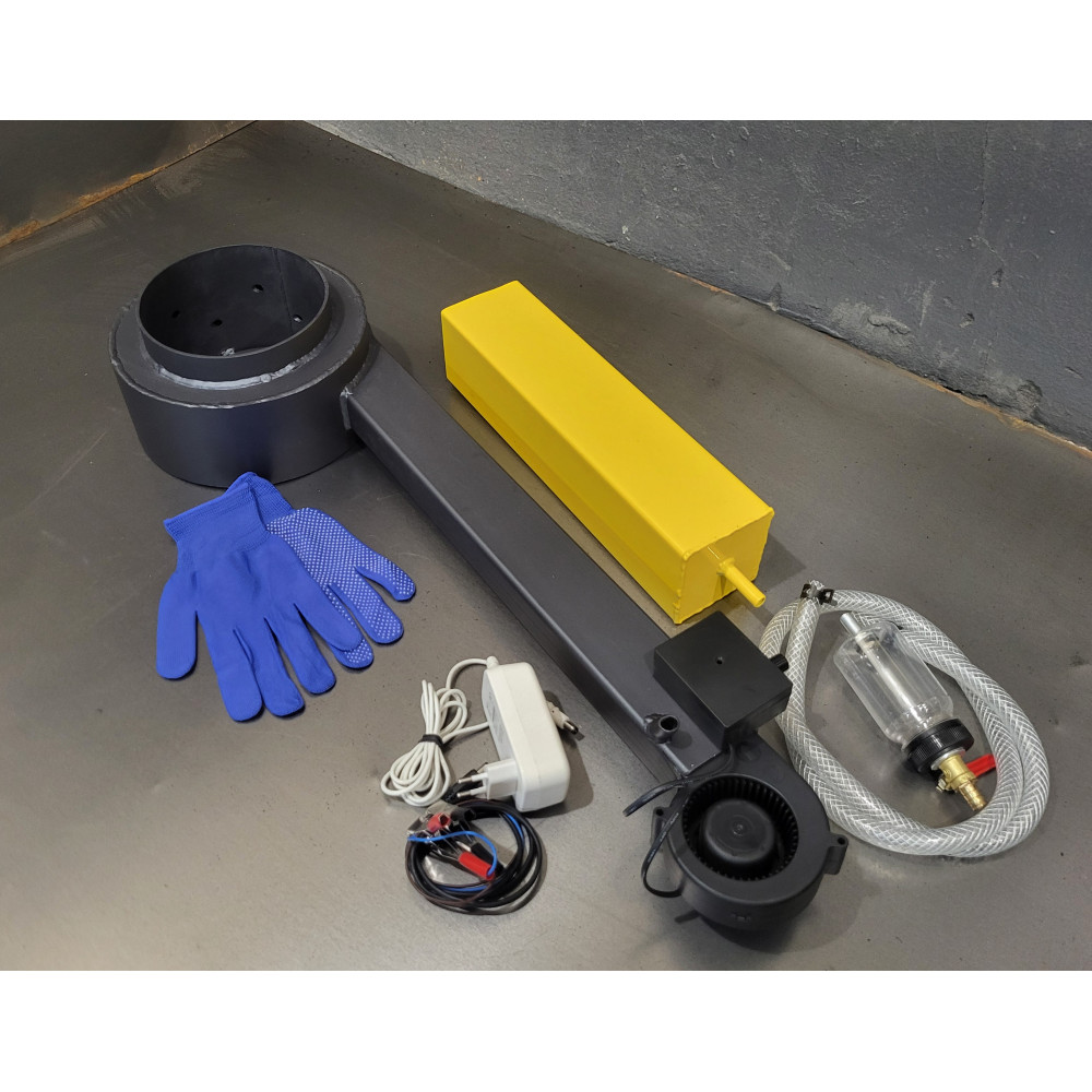 Пальник ULTRA 35 кВт на відпрацьованому маслі (отработці), комплект