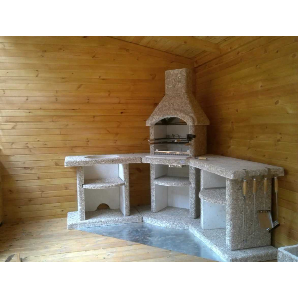 Камін барбекю Престиж Люкс Граніт