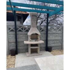 Камін барбекю Базис Люкс 07 (теракот)