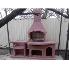 Камін барбекю Везувій Теракот