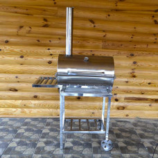Мангал барбекю Троян 01 з нержавіючої сталі