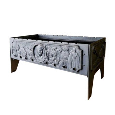 Мангал із чавуну "Символ" чавун 10мм