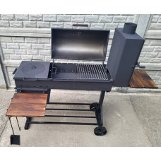 Мангал коптильня барбекю Vulkan Baby 100 з піччю під казан