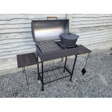 Мангал барбекю VULKAN MP 65 BBQ, з кришкою