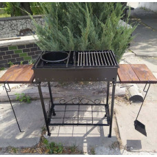 Мангал Vulkan MP 65 cm 3 мм, стаціонарний