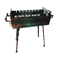 Мангал Еліт "Метелик" на 9 шампурів 3 мм