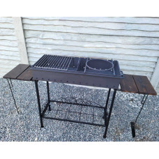 Мангал Vulkan MP 80 cm 3 мм, стаціонарний