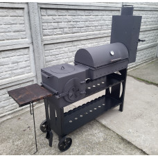 Мангал барбекю VULKAN PROFI LIST з коптильнею, 5 мм