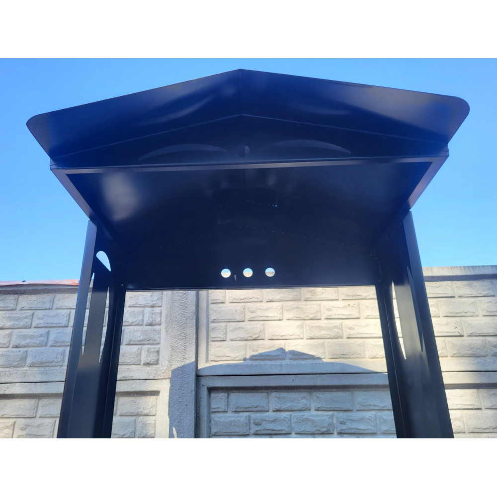 Мангал з кришою Vulkan Roof Eco 80 см 4 мм