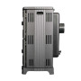 Печь буржуйка Duval EM-5150BL (BLACK EDITION) со стеклом