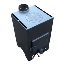 Піч буржуйка UKREVRO 6 кВт з варильною поверхнею