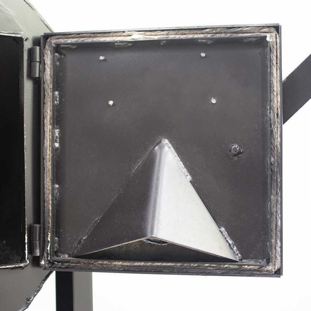 Піч буржуйка Брест 350 м3. 7мм. З вбудованим вентилятором