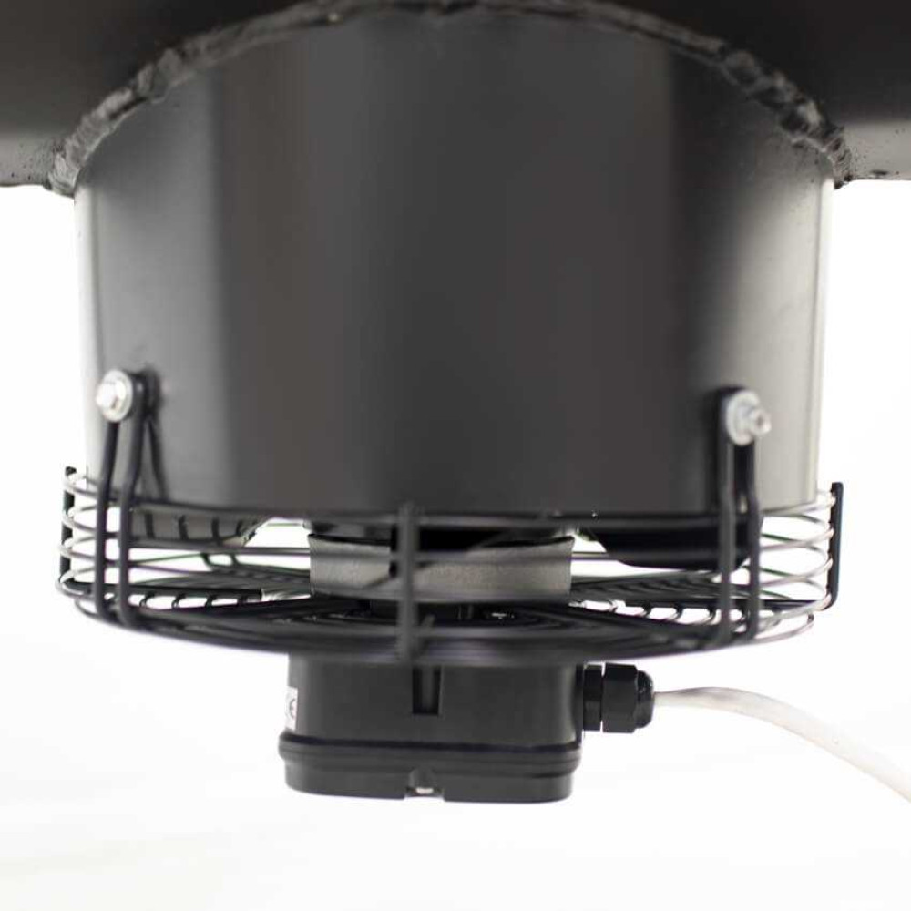 Піч буржуйка Брест 350 м3. 7мм. З вбудованим вентилятором