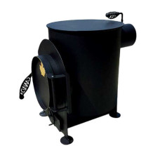 Буржуйка Canada 75 м3 із зольником та плитою