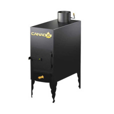 Піч буржуйка Canada Ekonom 65 м3 з зольником