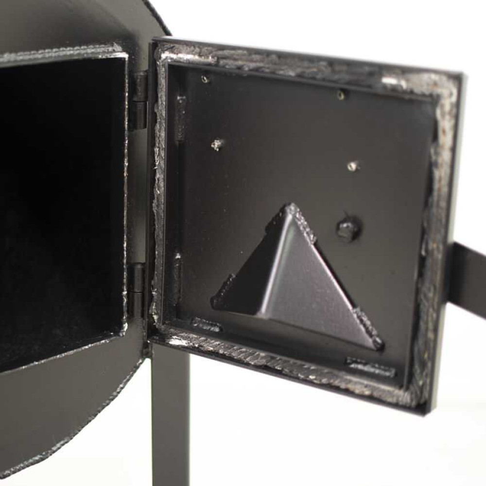 Піч буржуйка Брест 203 Плюс з вентилятором. 5 мм