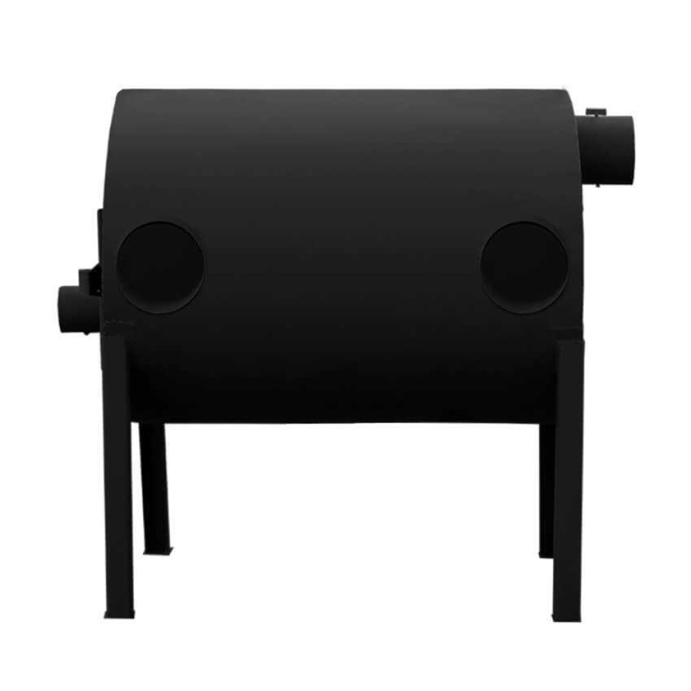 Піч буржуйка Брест 500 м3, 8 мм. З горизонтальними патрубками