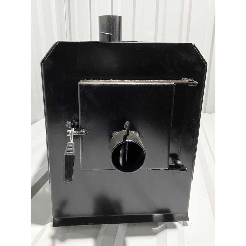 Піч булер'ян Poltavka Turbo Plita 200 м3 з варильною поверхнею та обдуванням