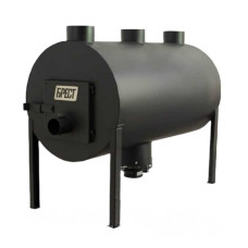 Піч теплогенератор Брест 1000 м3. 9 мм. З вбудованим вентилятором