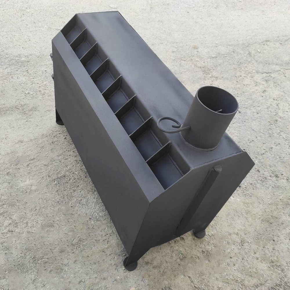 Піч буржуйка Vulkan Topka 200 м3 з варильною поверхнею